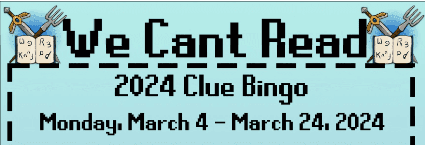 Read more about the article Clue Bingo 2024 Signups!