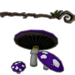 Purple Mushroom or Merethiel Staff
