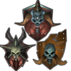 All 3 ROTS Shields
